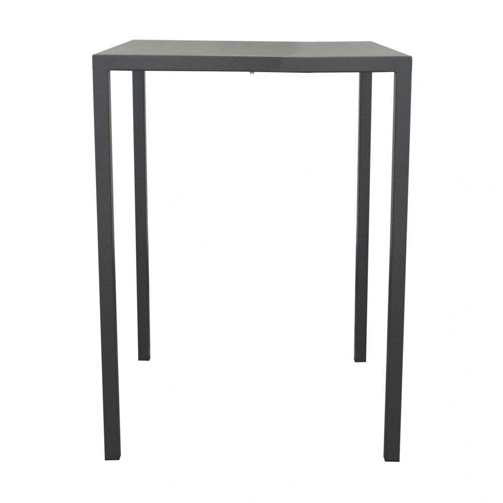 TAVOLO AUTOLIVELLANTE 80 X 80 ANTRACITE ALTO