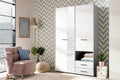 Armadio Leon Bianco Opaco 127,5 cm - MS801217