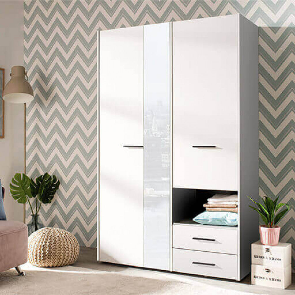 Armadio Leon Bianco Opaco 127,5 cm - MS801217 - foto 5