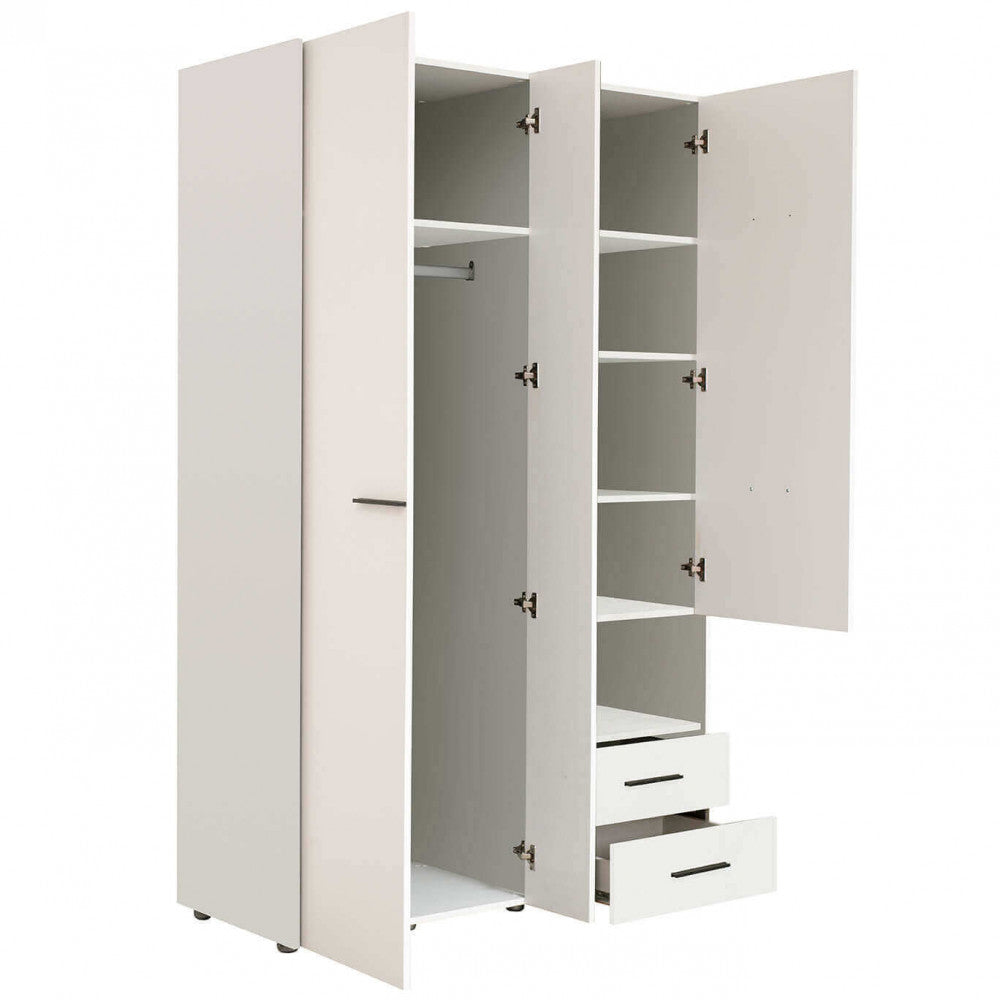 Armadio Leon Bianco Opaco 127,5 cm - MS801217 - foto 6