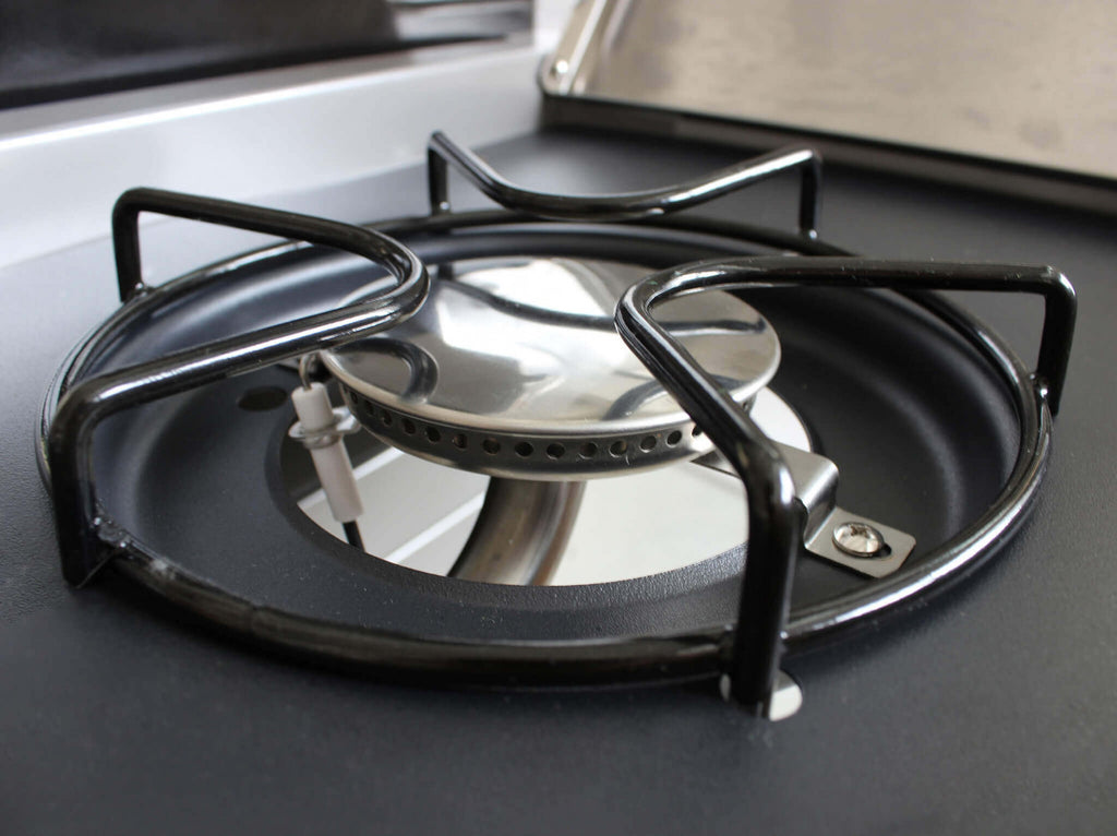 Fornello laterale acceso del Barbecue a Gas Texas by Albert per cottura accessori