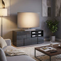 Base TV Lorenzo Piccola Grigio Lucido - ML802442