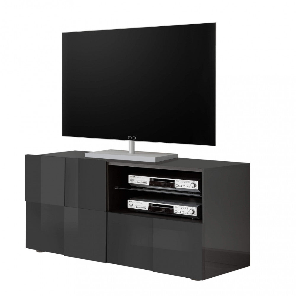 Base TV Lorenzo Piccola Grigio Lucido - ML802442 - foto 3