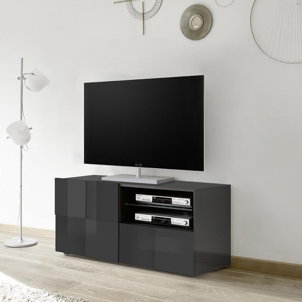 Base TV Lorenzo Piccola Grigio Lucido - ML802442 - foto 5