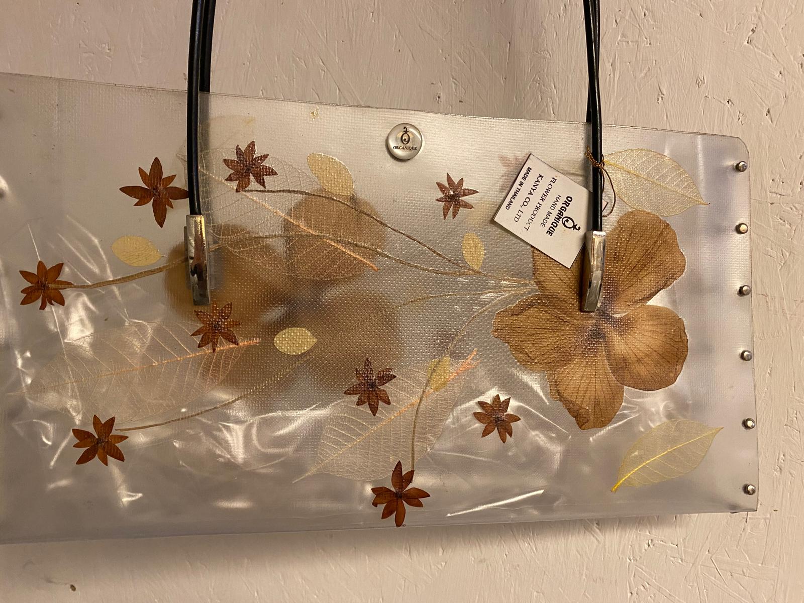 Borsetta in plastica riutilizzabile orizzontale