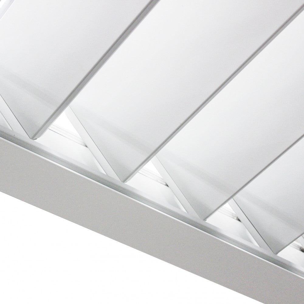 PERGOLA BIOCLIMATICA 3 X 3 CON DOPPIA LAMELLA