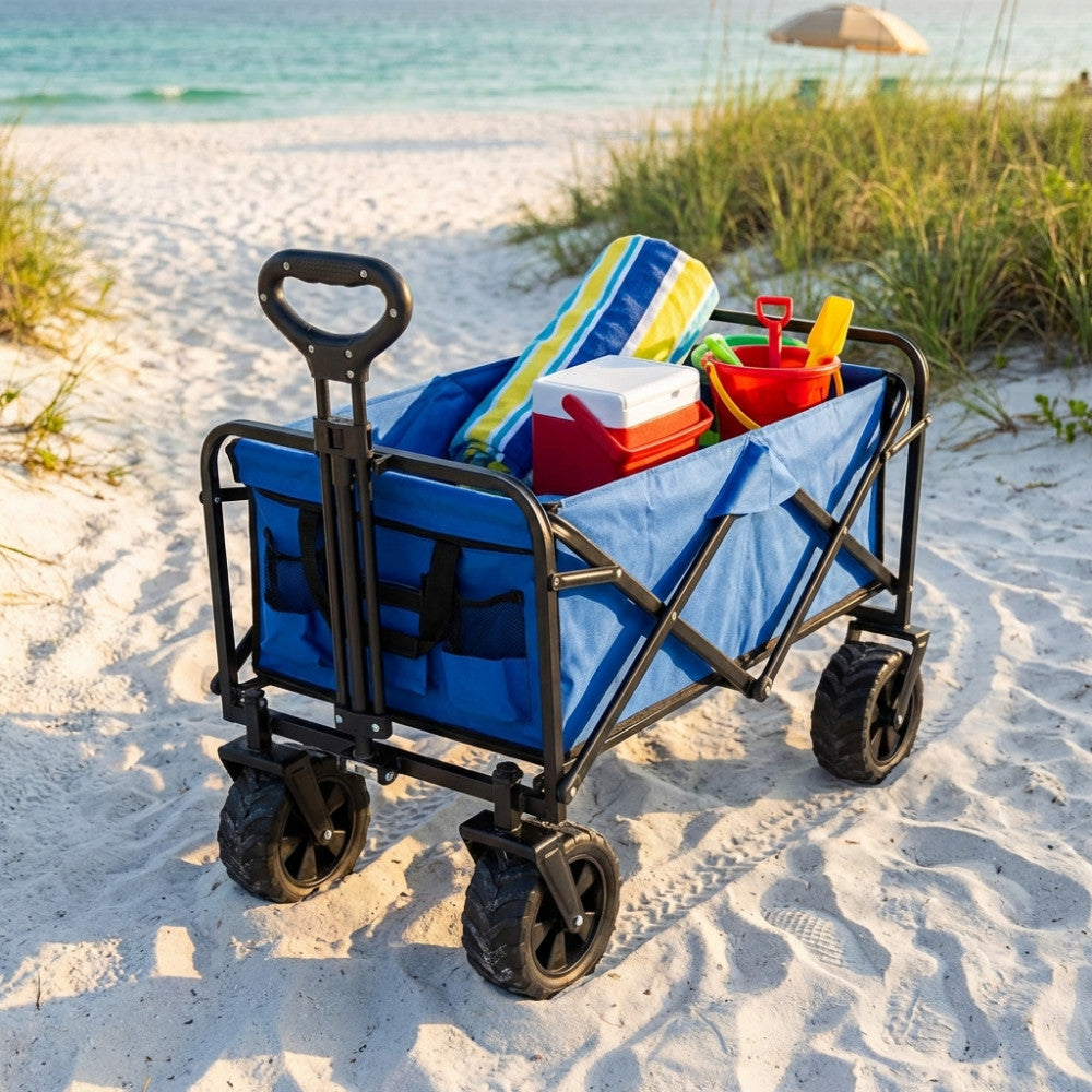 Carrello pieghevole Cosma Adriatic blu