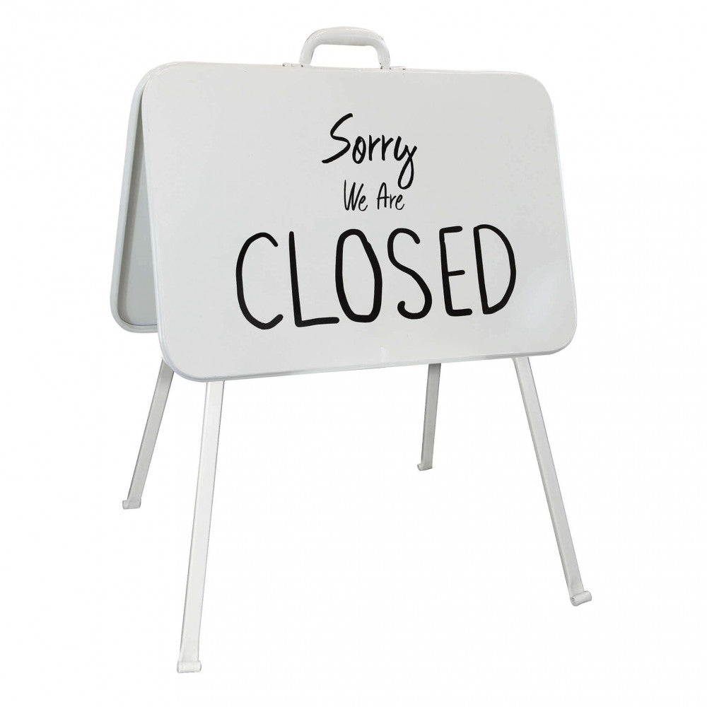 Struttura a cavalletto cartello Cosma Open/Closed