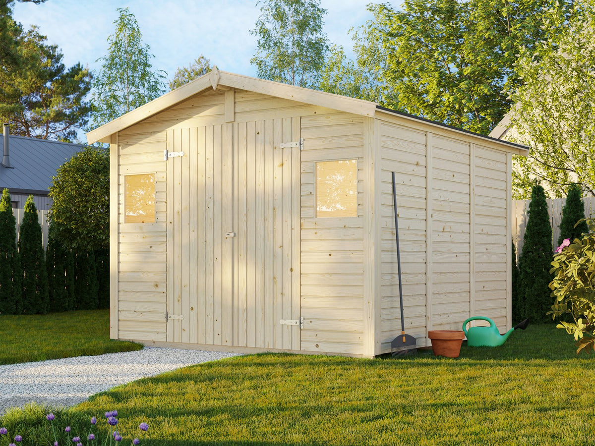 Casetta da giardino Dan B 273x280 cm con pavimento - 101198