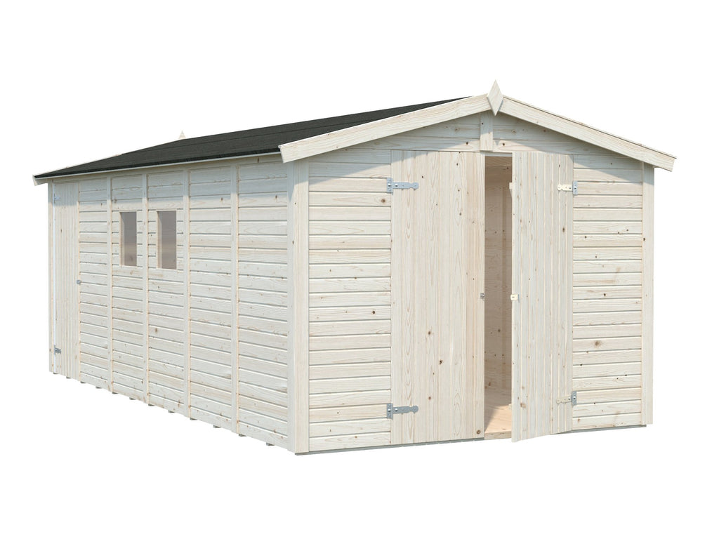 Casetta da giardino Dan D 273x550 cm con due porte - 101210 - foto 5