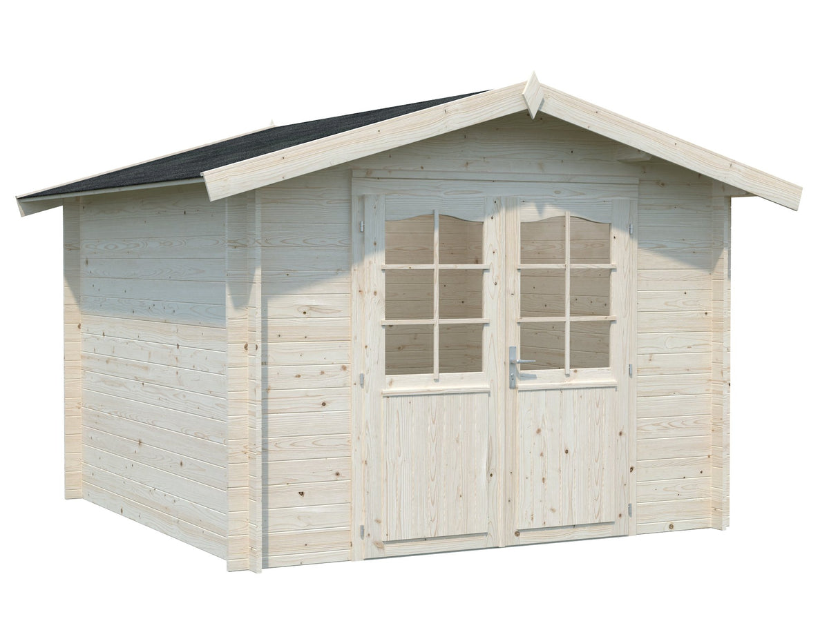 Casetta da giardino Lotta A 296x296 cm in abete - 101482 - foto 5