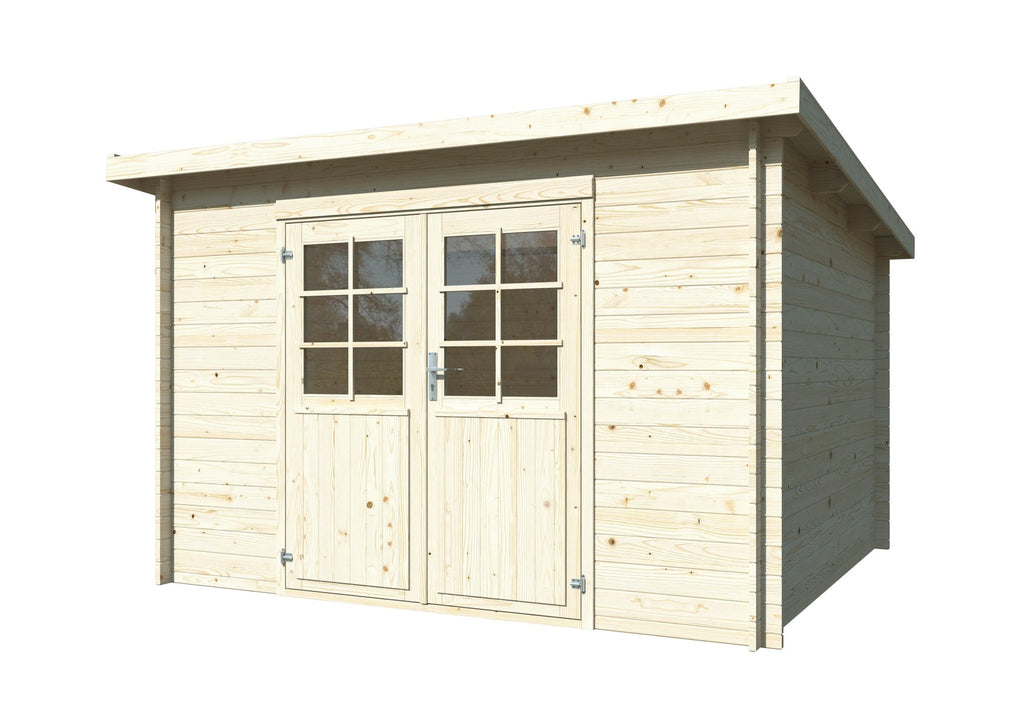 Casetta da giardino Nora A 322x292 cm in abete - 119227 - foto 4