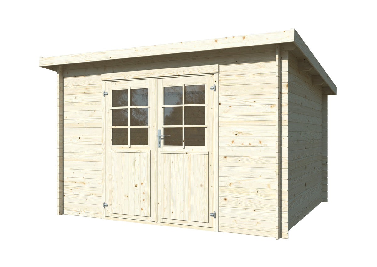 Casetta da giardino Nora A 322x292 cm in abete - 119227 - foto 4