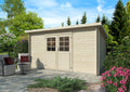 Casetta da giardino Nora B 406x292 cm in abete - 119231