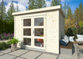 Casetta da giardino Olivia 1 280x184 cm in abete grezzo - 119223