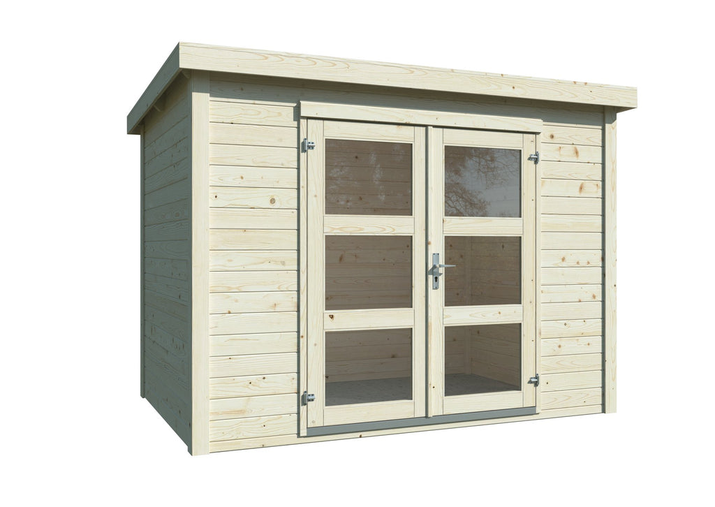 Casetta da giardino Olivia 1 280x184 cm in abete grezzo - 119223 - foto 5