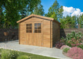 Casetta da giardino Rita 296x296 cm in abete impregnato - 109219
