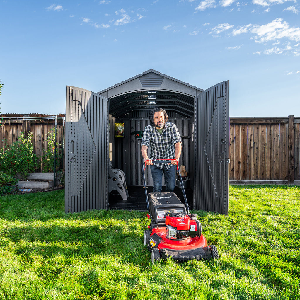 LIFETIME Casetta Da Giardino Con Finitura Effetto Legno