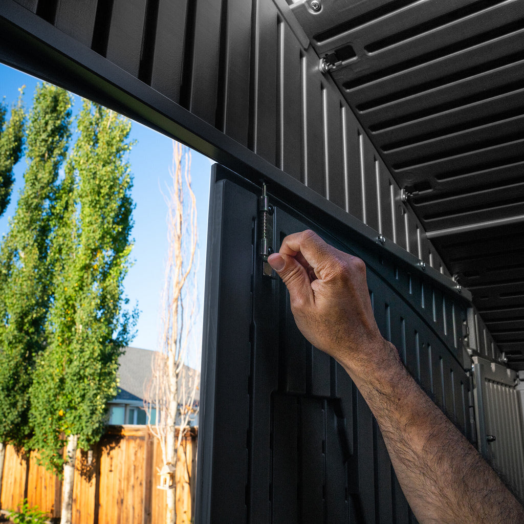 LIFETIME Casetta Da Giardino Con Finitura Effetto Legno