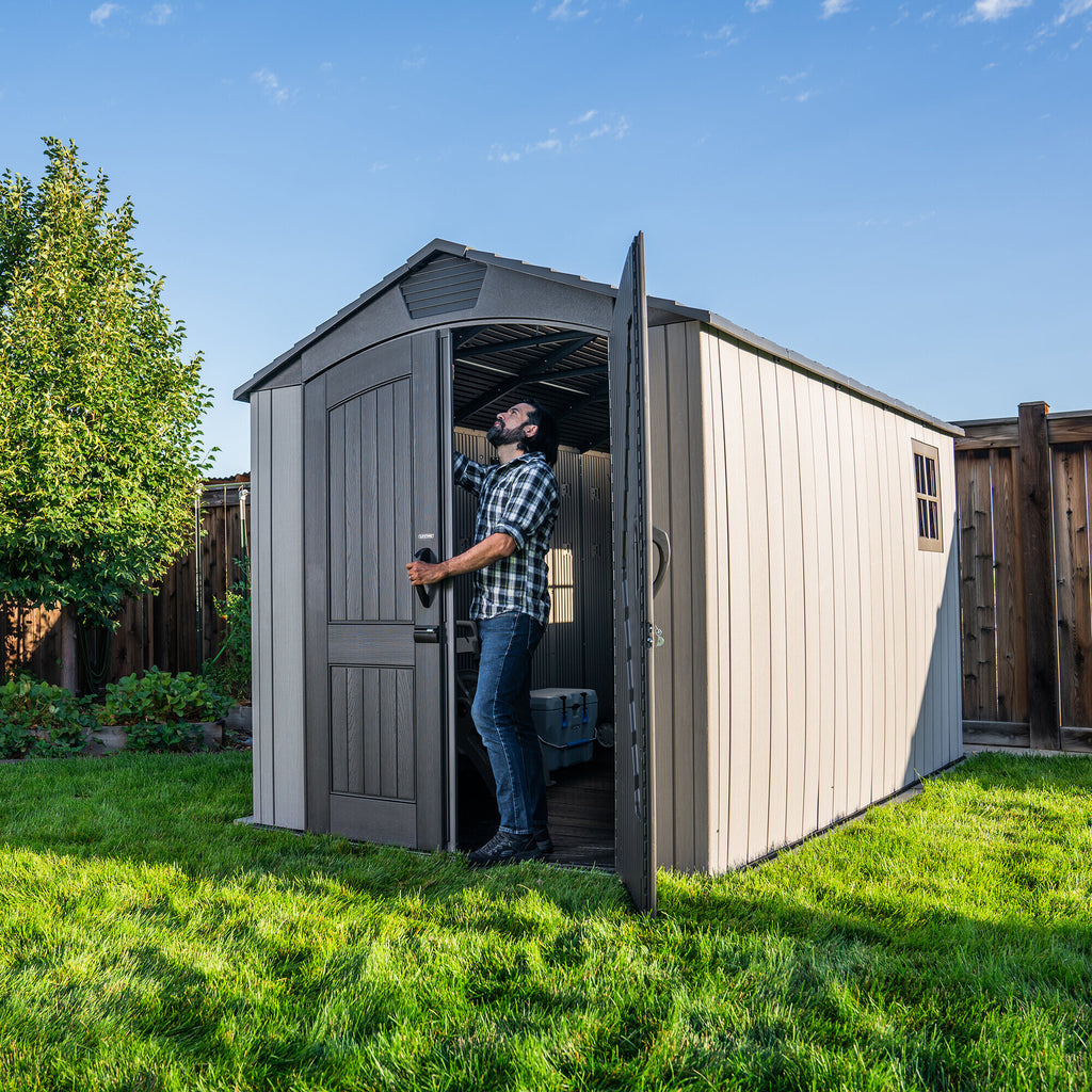 LIFETIME Casetta Da Giardino Con Finitura Effetto Legno