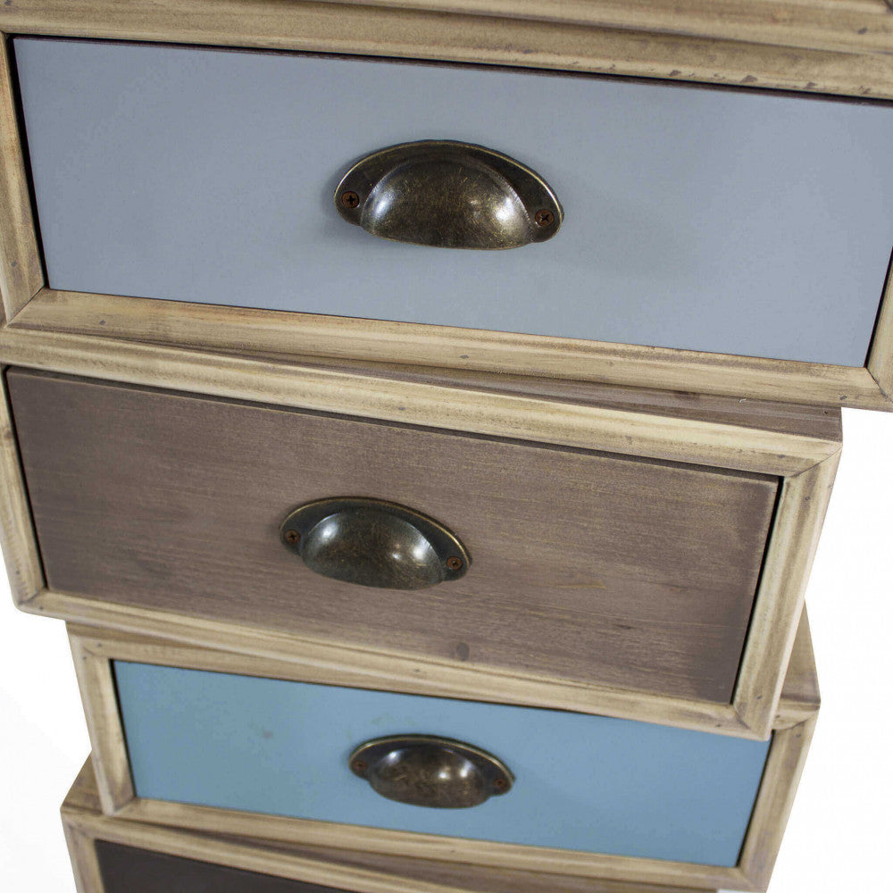Cosma Cassettiera Colorado con Maniglie a Conchiglia