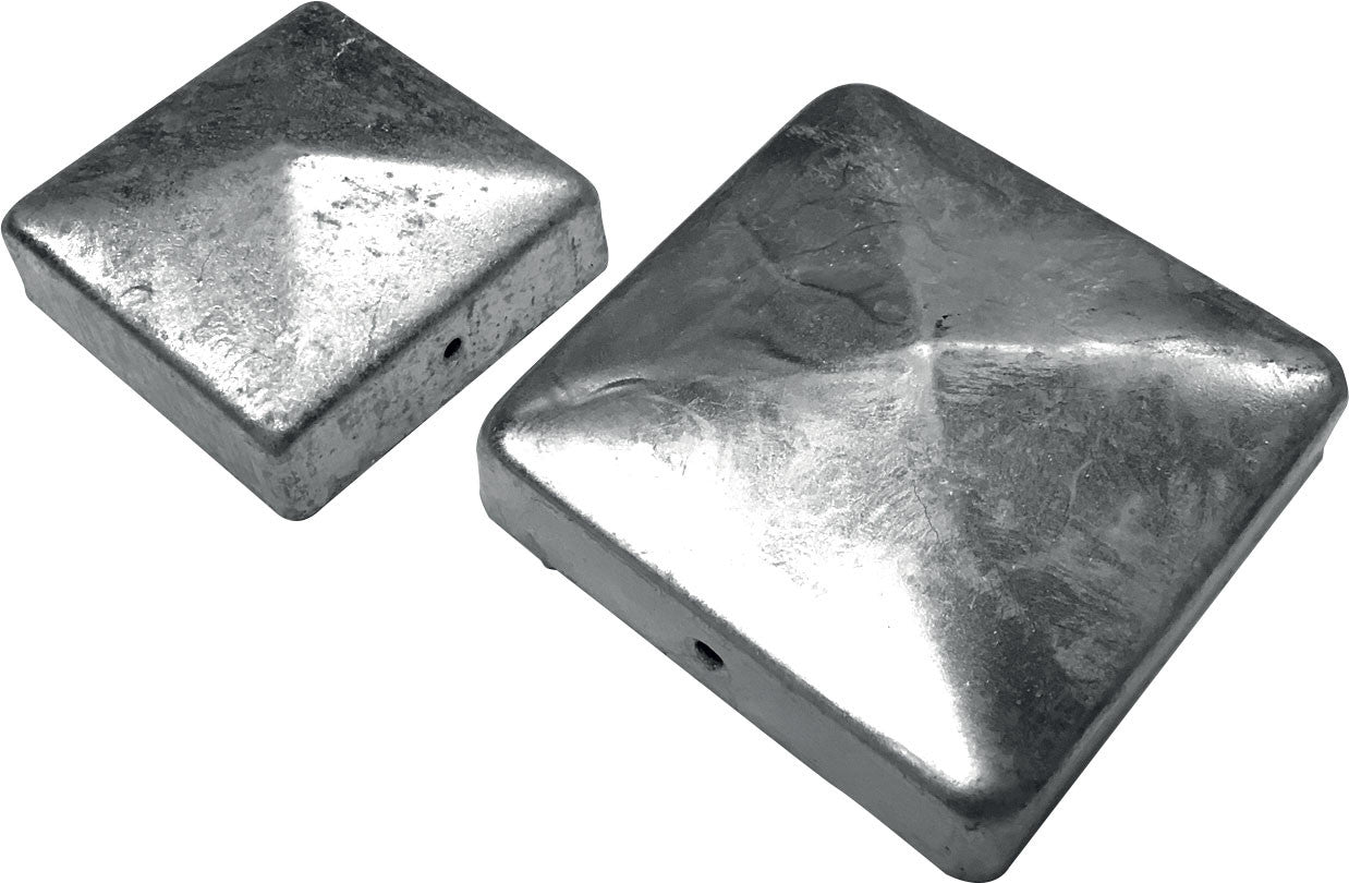 Coperchio Inox 9x9 cm Losa Esterni da vivere finitura argentata