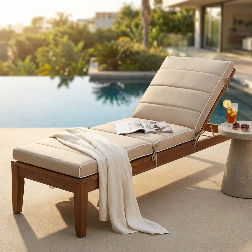 Cuscino King Lettino Ecrù 185 x 57 cm - CU805773 - foto 2