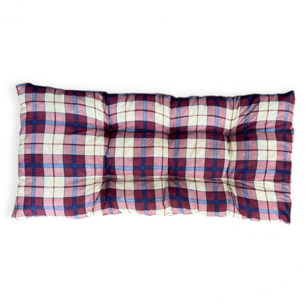 Cosma Cuscino Poltrona Relax Con Motivo Tartan