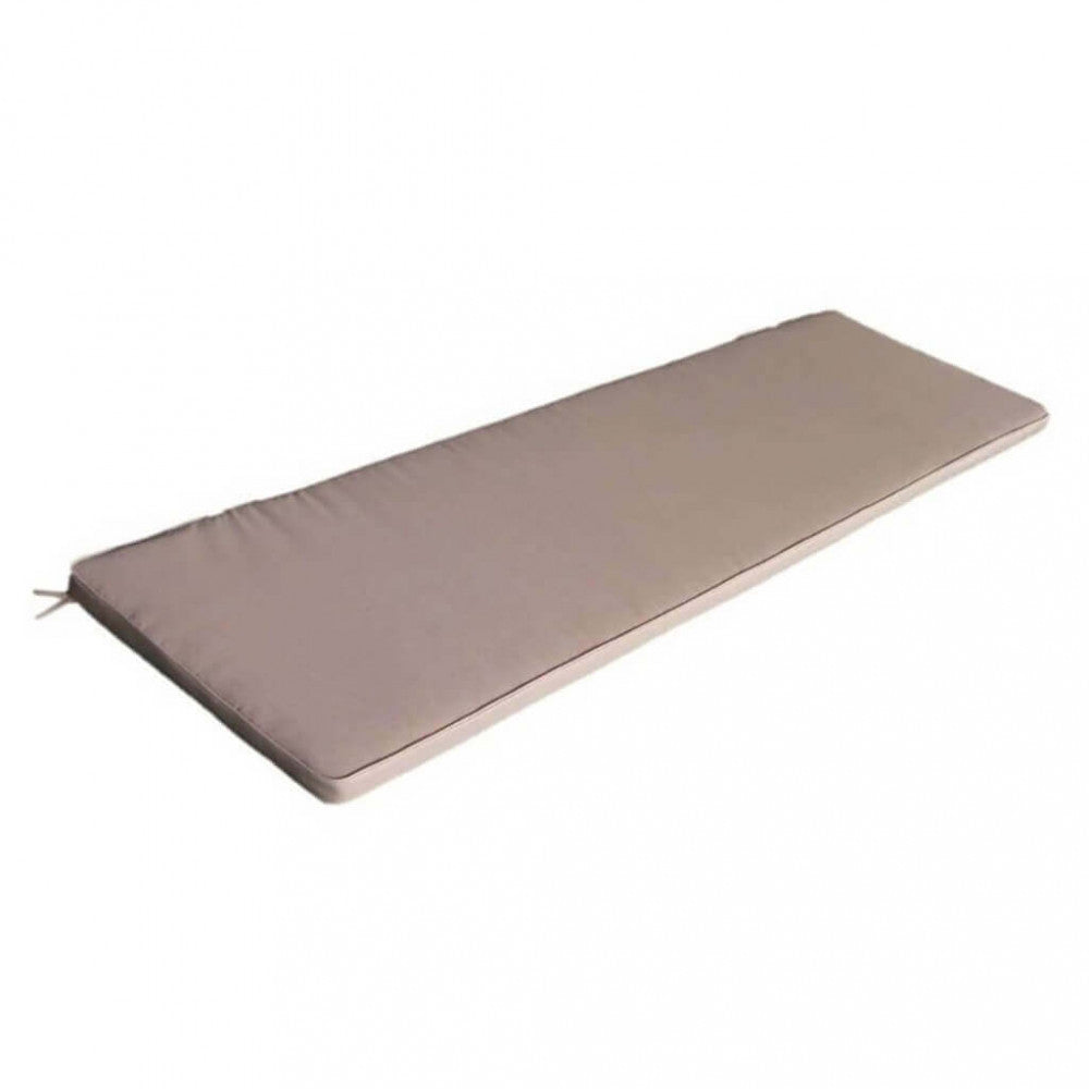 Cuscino outdoor Cosma tortora con profili in rilievo