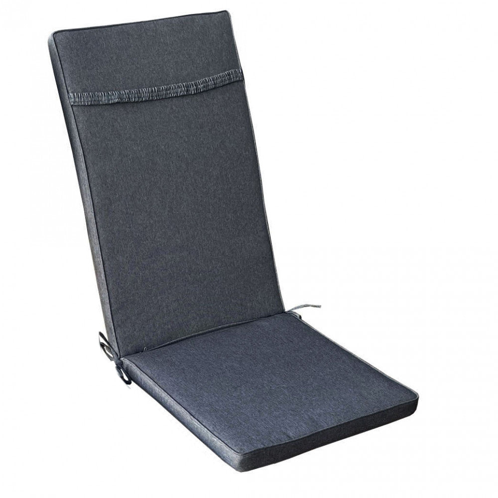 Vista posteriore isolata del Cuscino Real Alto, con focus sulla fascia elastica di ancoraggio e il tessuto in poliestere.