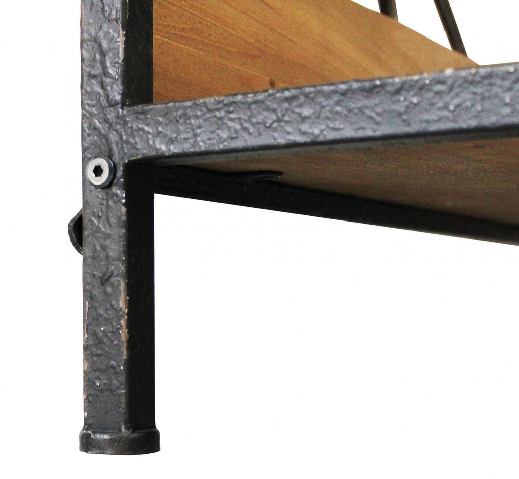 Dettaglio Mobile libreria Basil in truciolare bilaminato, struttura robusta e facile da integrare | Albert Stock