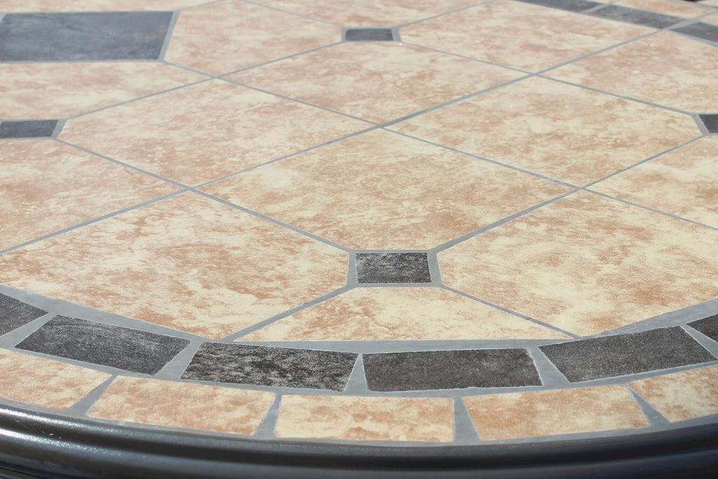 Dettaglio Piano base in ferro verniciato antracite del tavolo Nereo ovale | Albert Stock