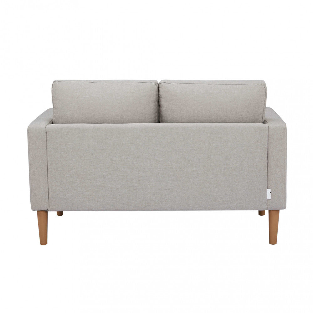 Divano 2 posti Ramsey beige by Albert, design elegante e moderno per interni vista retro