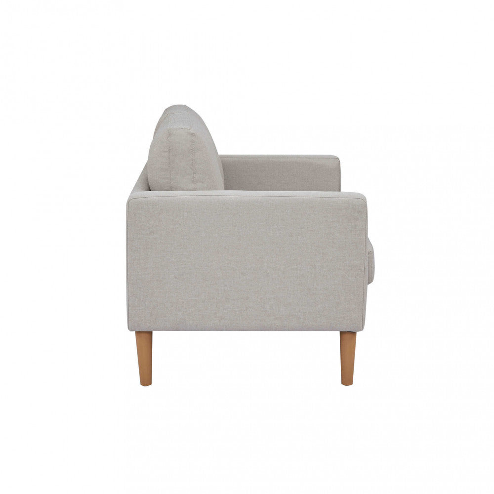 Divano 2 posti Ramsey beige by Albert, design elegante e moderno per interni Vista laterale