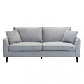 Divano 3 posti Chandler tortora by Albert, design elegante in velluto