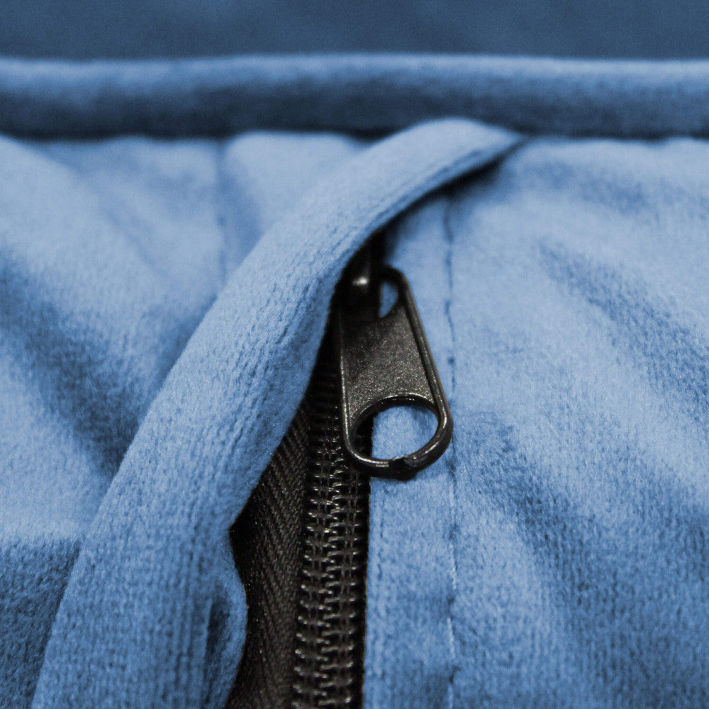 Linee e design elegante del Divano 3 Posti Chandler blu by Albert