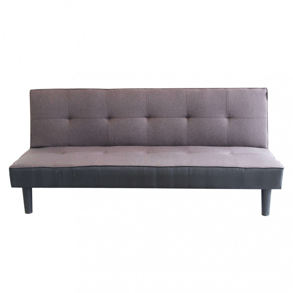 Divano letto Alvin antracite melange by Albert in un soggiorno moderno, versatile e confortevole