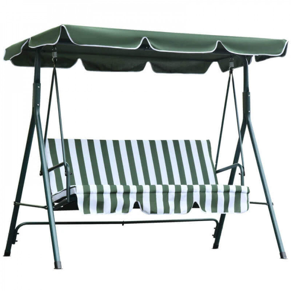 Tettuccio parasole verde del dondolo Cosma