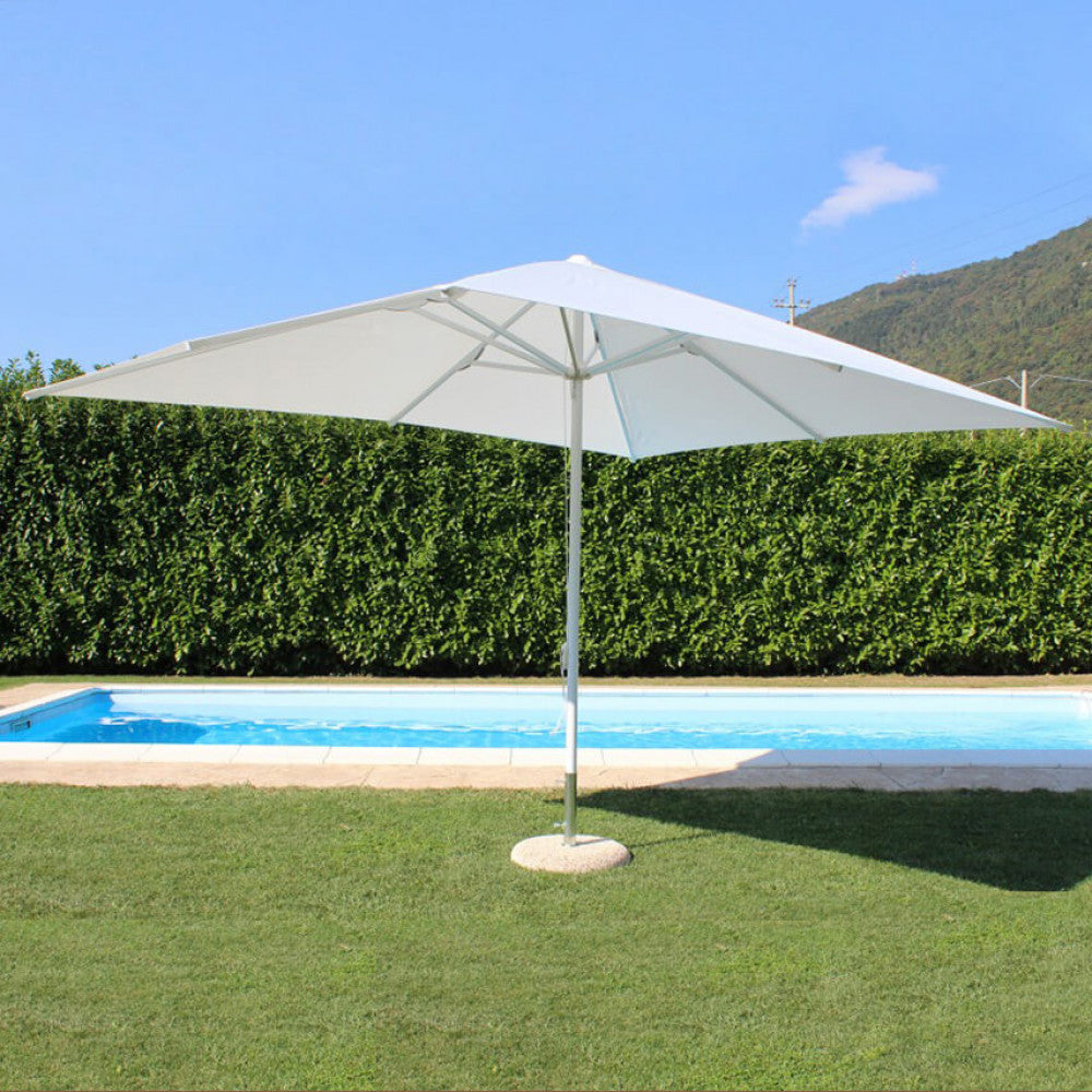 OMBRELLONE BRIAN P/C BIANCO 3 X 4