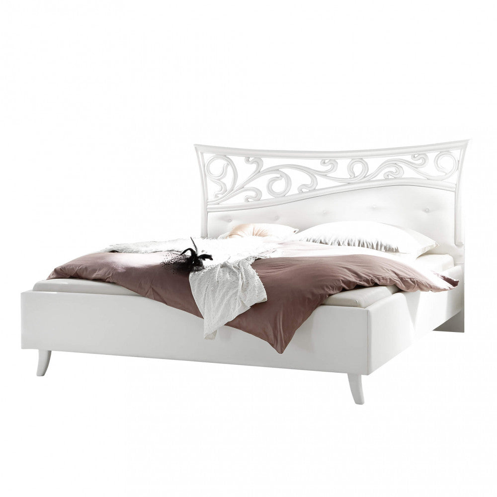 LETTO 160X200 BIANCO TOMMASO