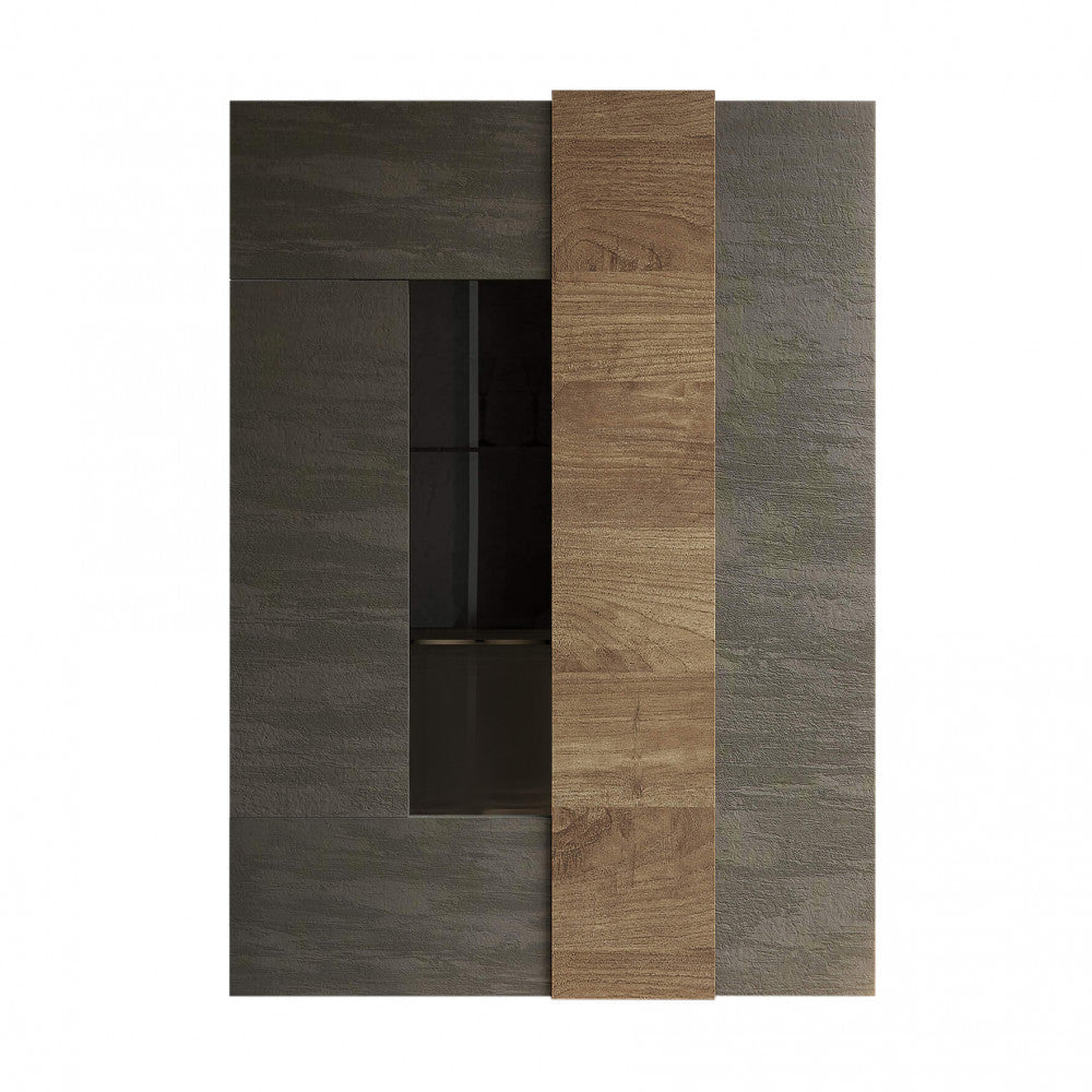 VETRINA 2 ANTE TITANIO/MERCURE ALBERTO