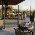 Frangivento in Vetro Elevabile per Pergola Bioclimatica - GA802193