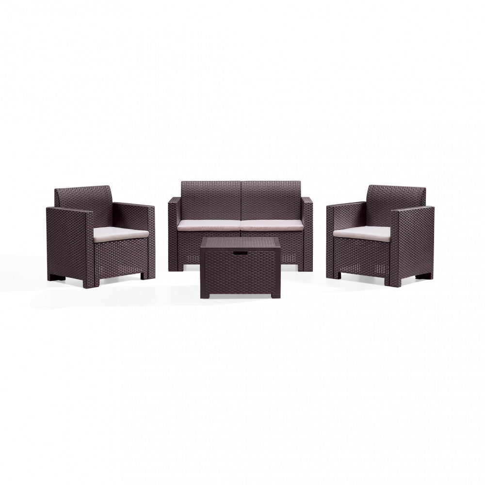 NEBRASKA 2 PC/CUSHION LOUNGE