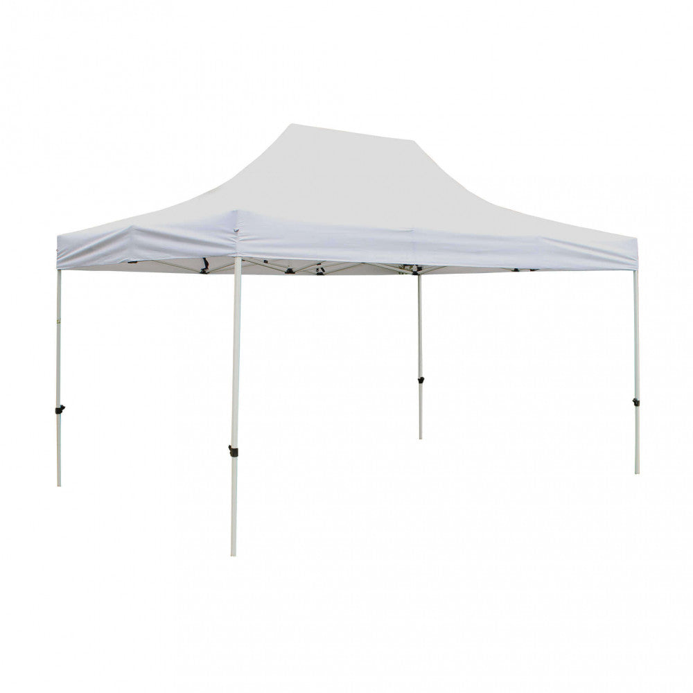 Gazebo Cosma Holiday 3x4,5 vista frontale su sfondo bianco