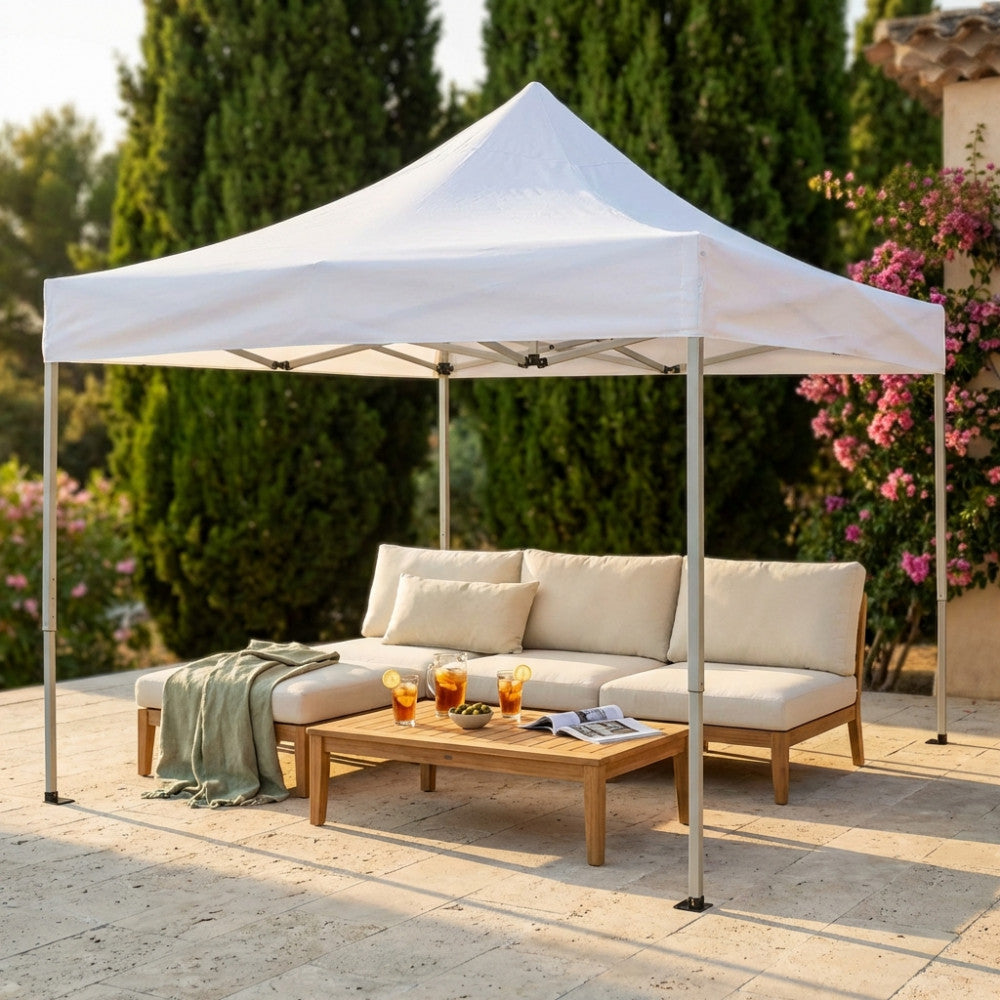 Dettaglio struttura in alluminio gazebo Cosma