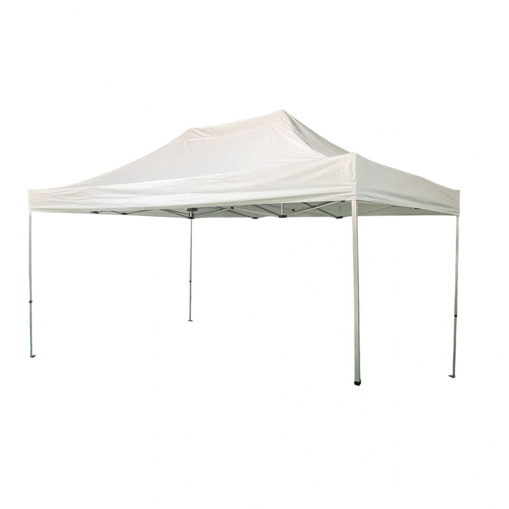 Struttura a pantografo in alluminio del gazebo Cosma 3x4,5