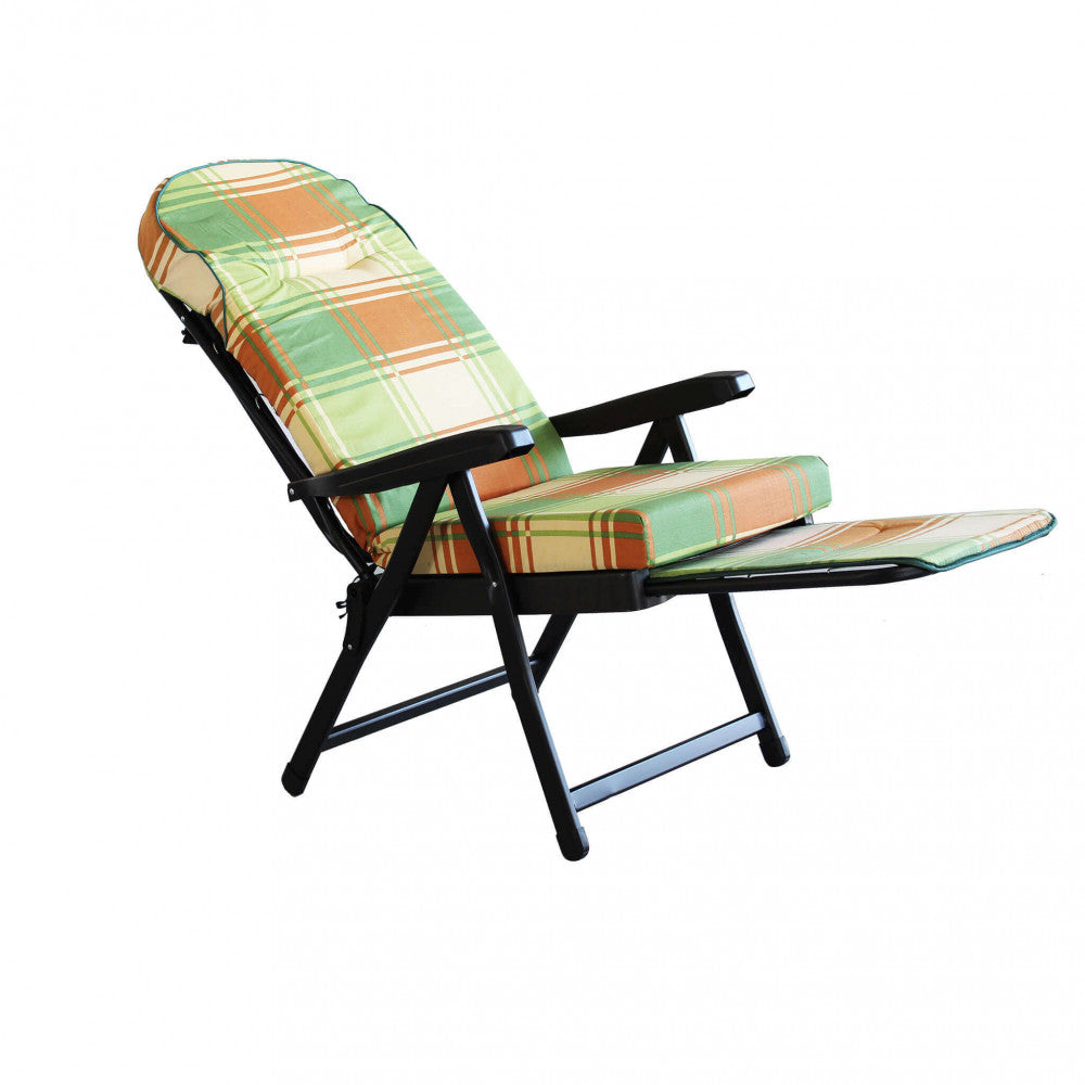 HAITI CHAIR CHAIR, GELBE UND SCHOTTISCH ORANGE TROLLEY-MODELL