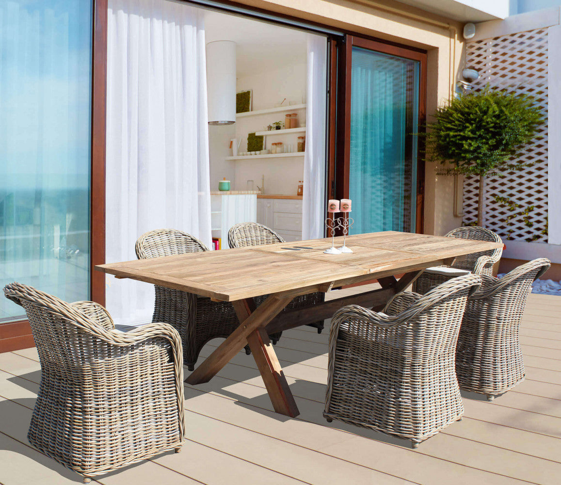 TAVOLO CHARME 220/300 X 100