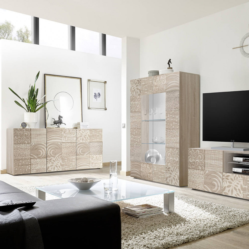 VETRINA 2 ANTE ROVERE SAMOA GABRIELE