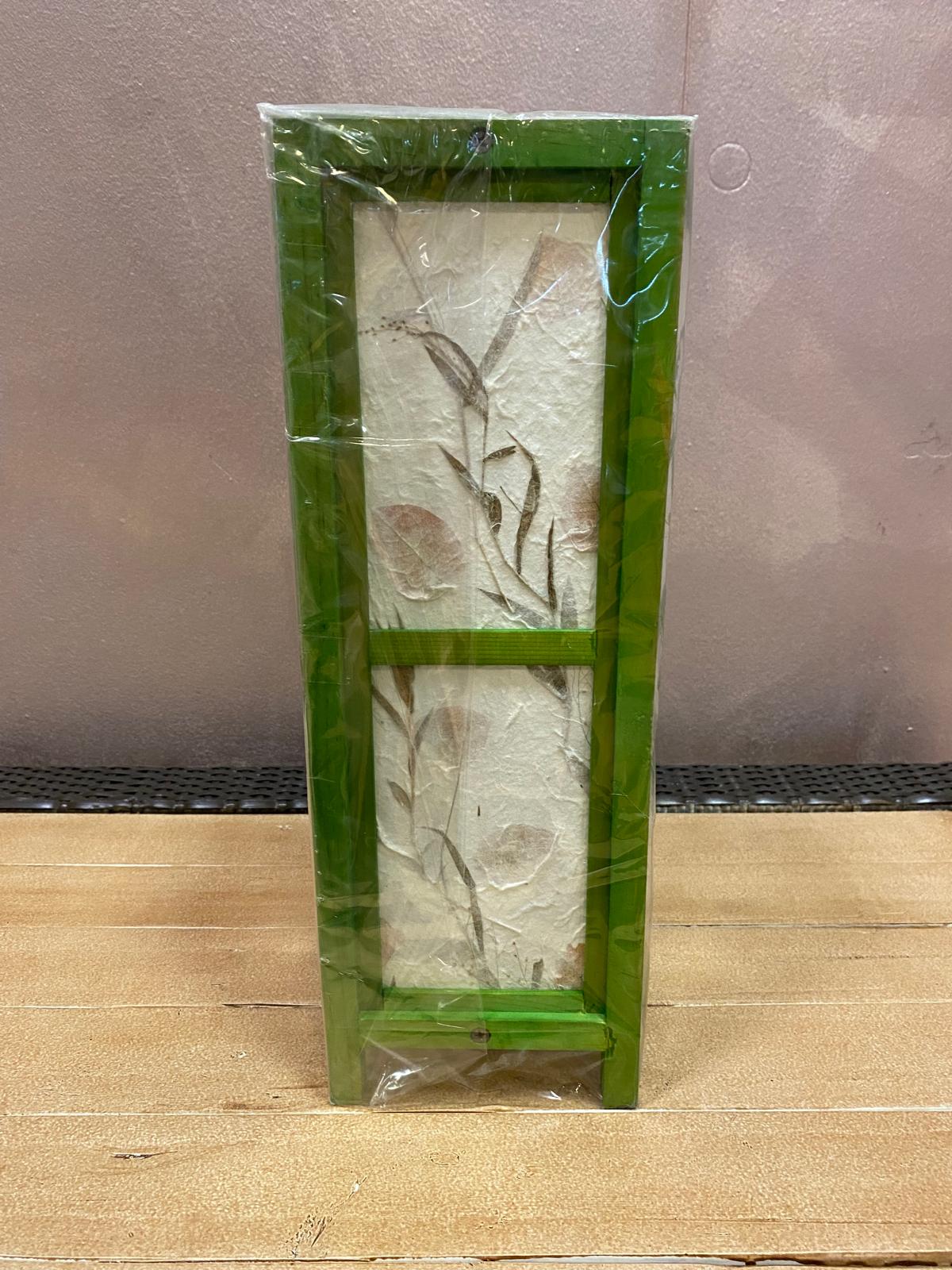 Lampada da comodino in legno